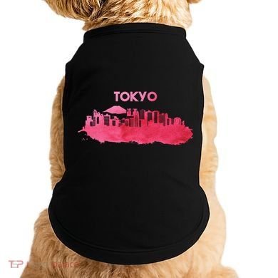 Tokyo City Skyline Doggie Tank