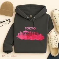 Tokyo City Skyline Hoodie thumb 4