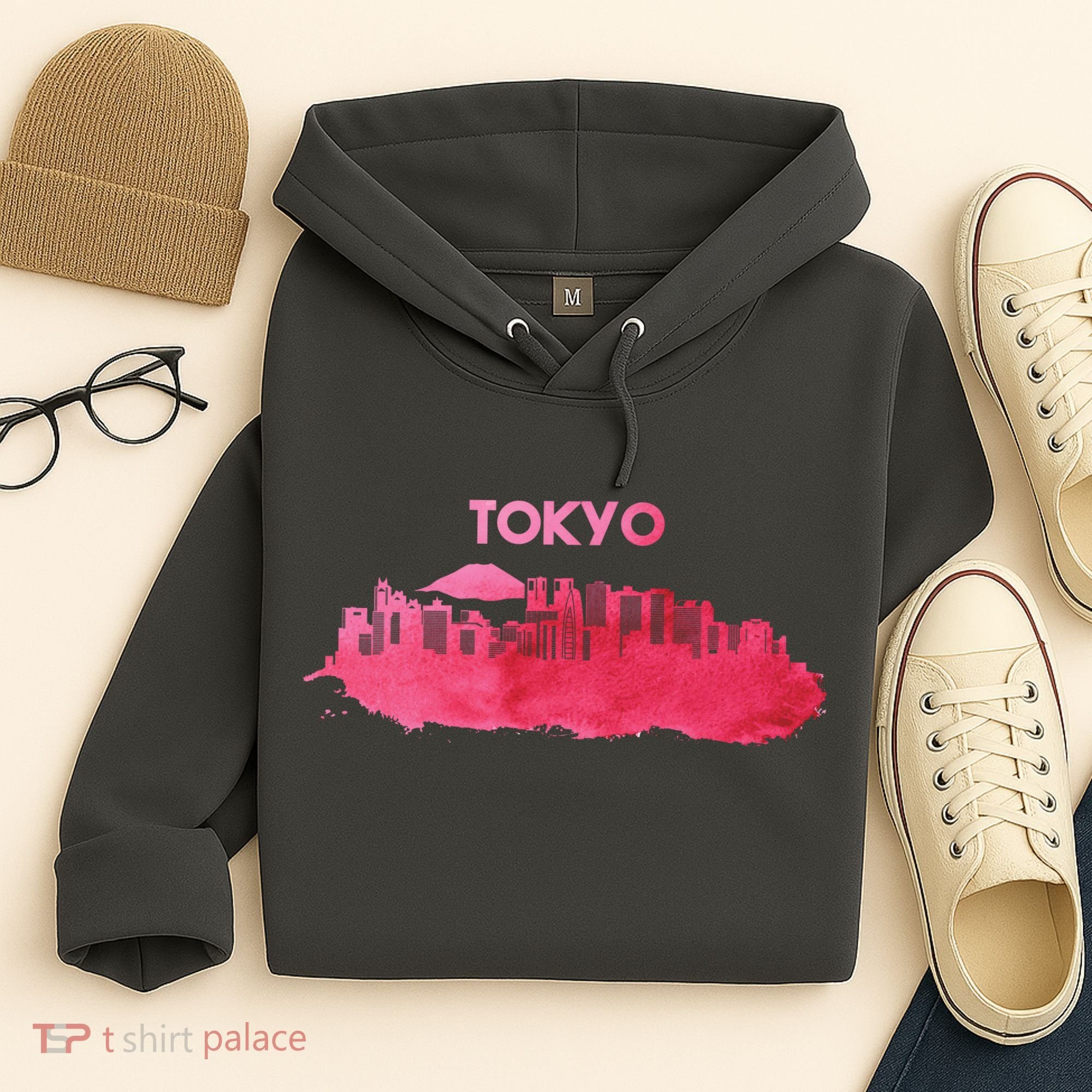 Tokyo City Skyline Hoodie