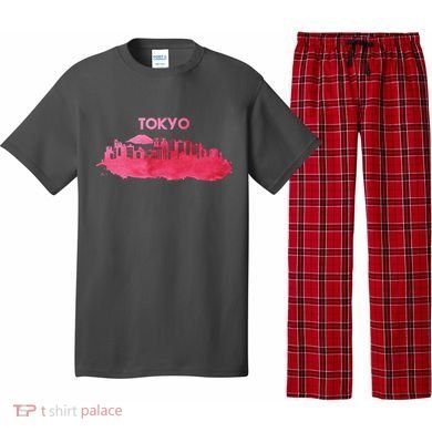 Tokyo City Skyline Pajama Set