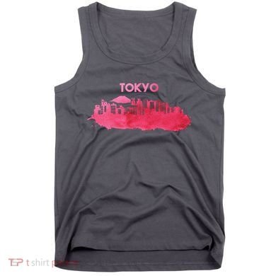 Tokyo City Skyline Tank Top