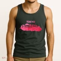Tokyo City Skyline Tank Top thumb 3