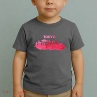 Tokyo City Skyline Toddler T-Shirt thumb 2