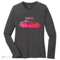 Tokyo City Skyline Women's Long Sleeve Shirt thumb 0