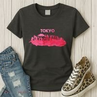 Tokyo City Skyline Women's T-Shirt thumb 3