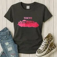 Tokyo City Skyline Women's T-Shirt thumb 3