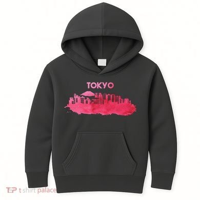 Tokyo City Skyline Kids Hoodie