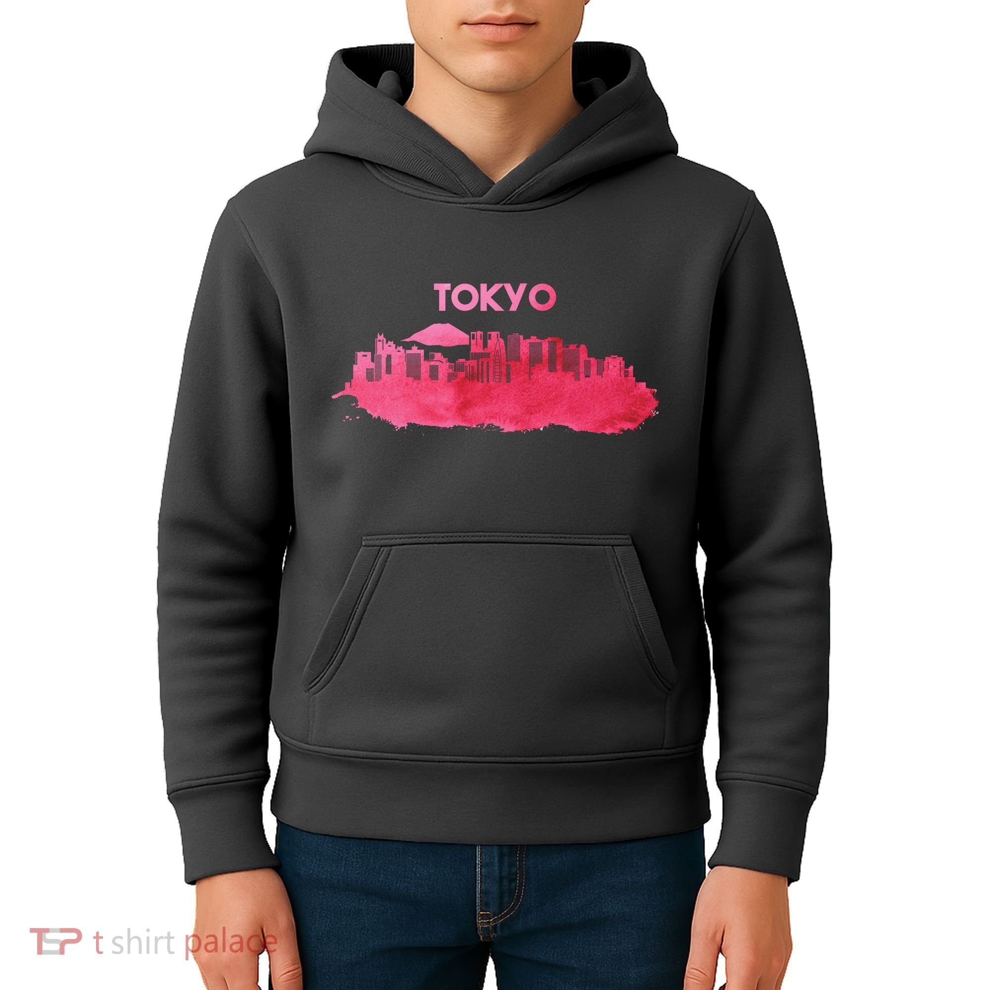 Tokyo City Skyline Kids Hoodie