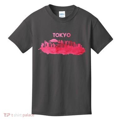Tokyo City Skyline Kids T-Shirt