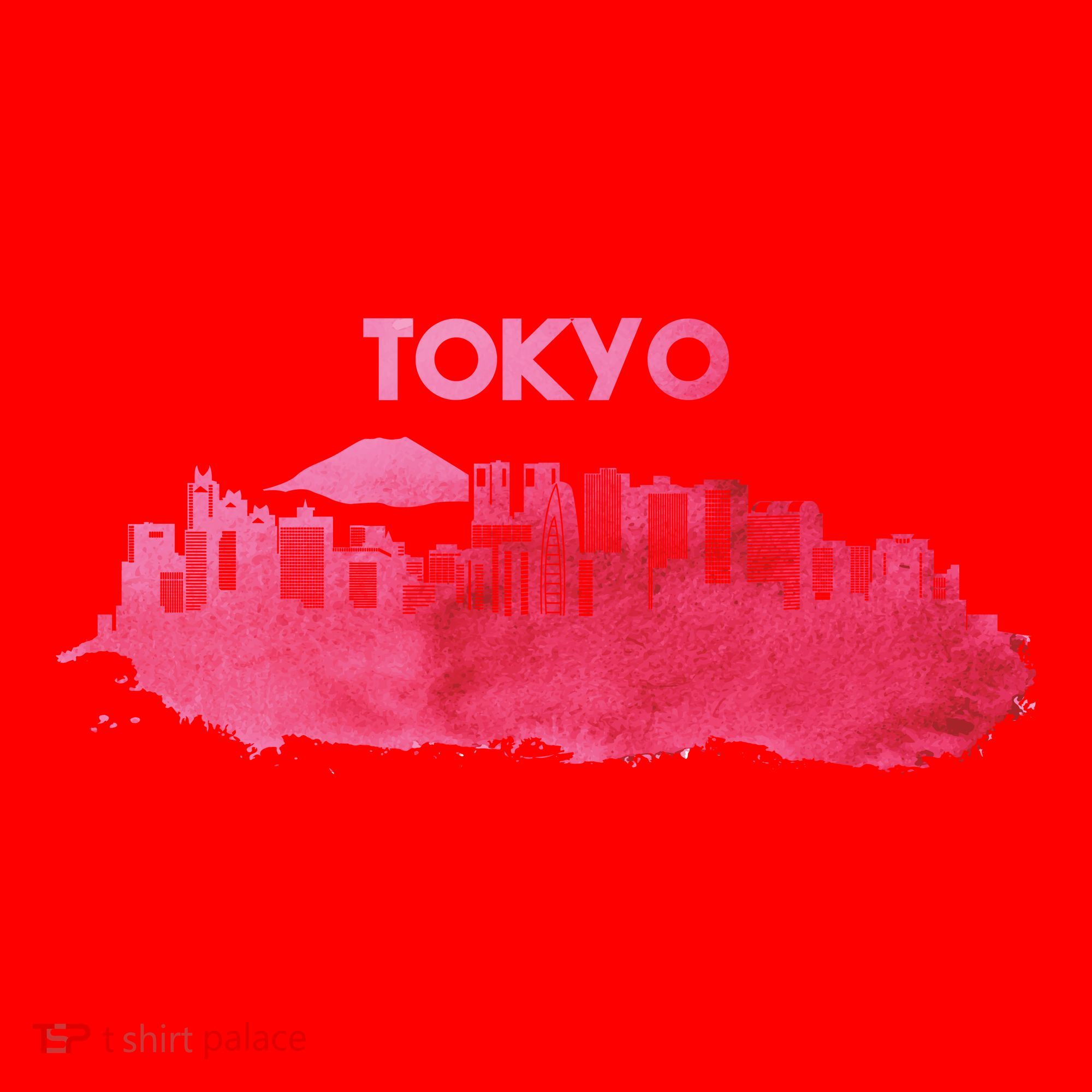 Tokyo City Skyline Santa Hat