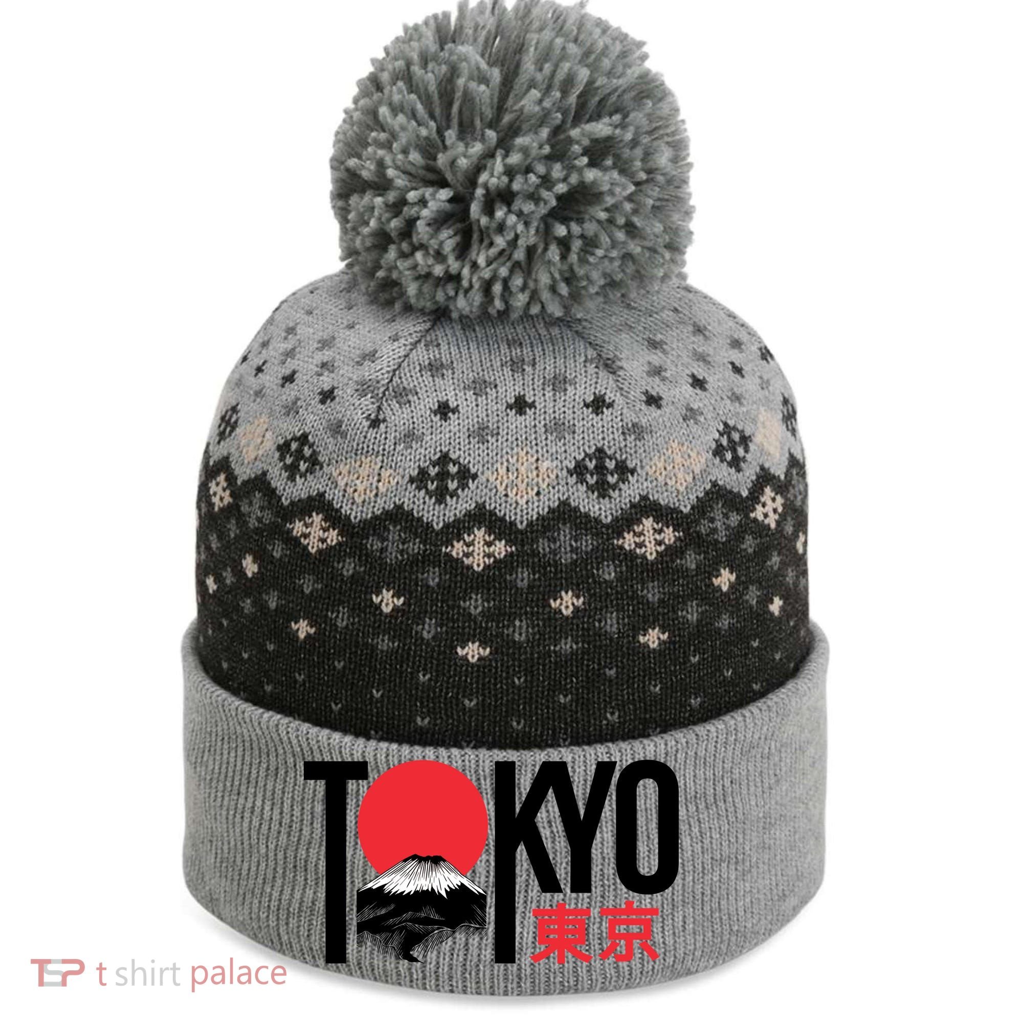 Tokyo Japan The Baniff Cuffed Pom Beanie