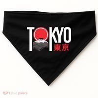 Tokyo Japan USA-Made Doggie Bandana thumb 0