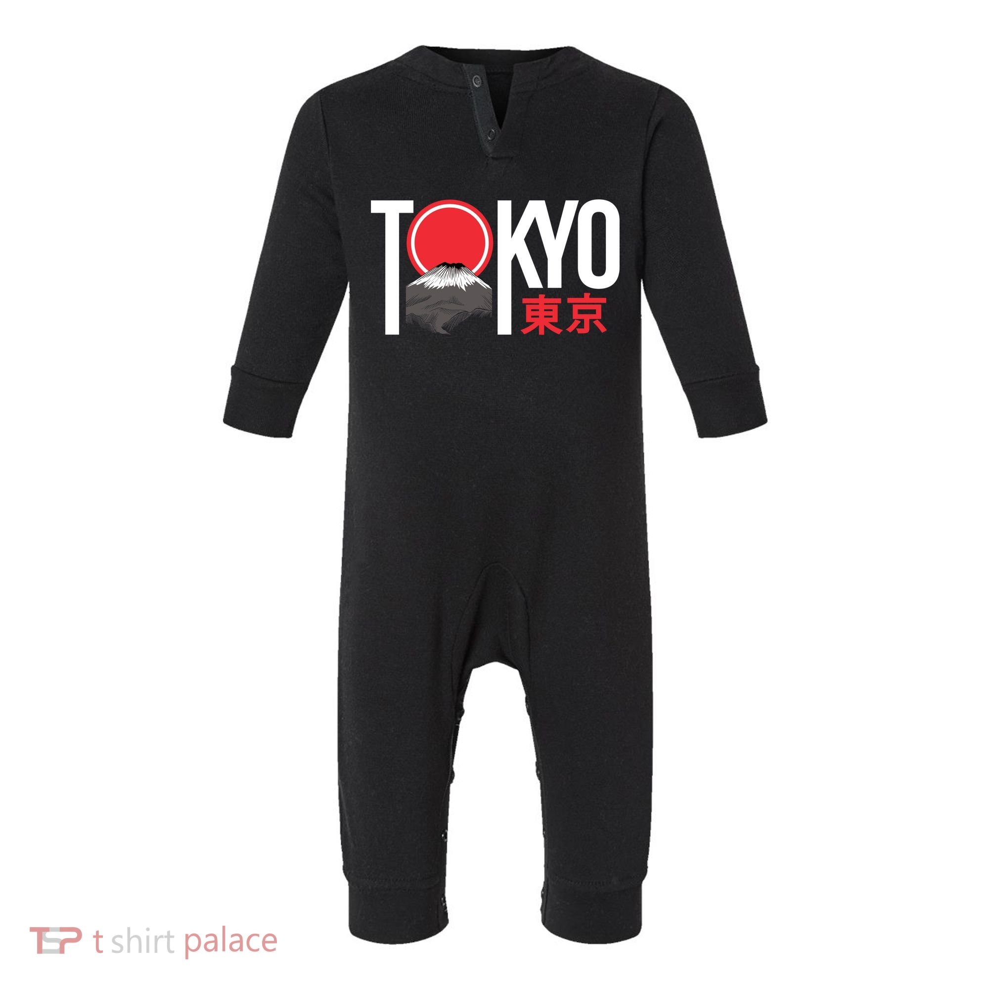 Tokyo Japan Infant Fleece One Piece