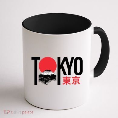 Tokyo Japan Coffee Mug back
