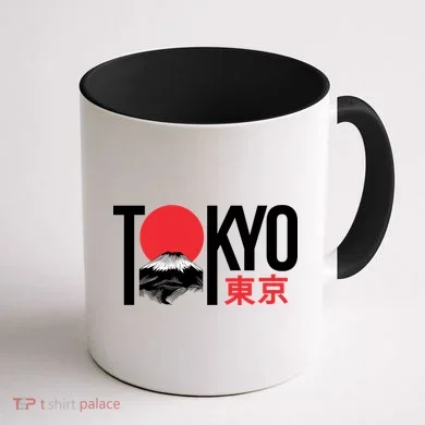 Tokyo Japan Coffee Mug back