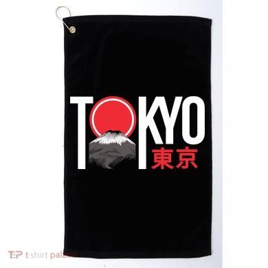Tokyo Japan Golf Towel