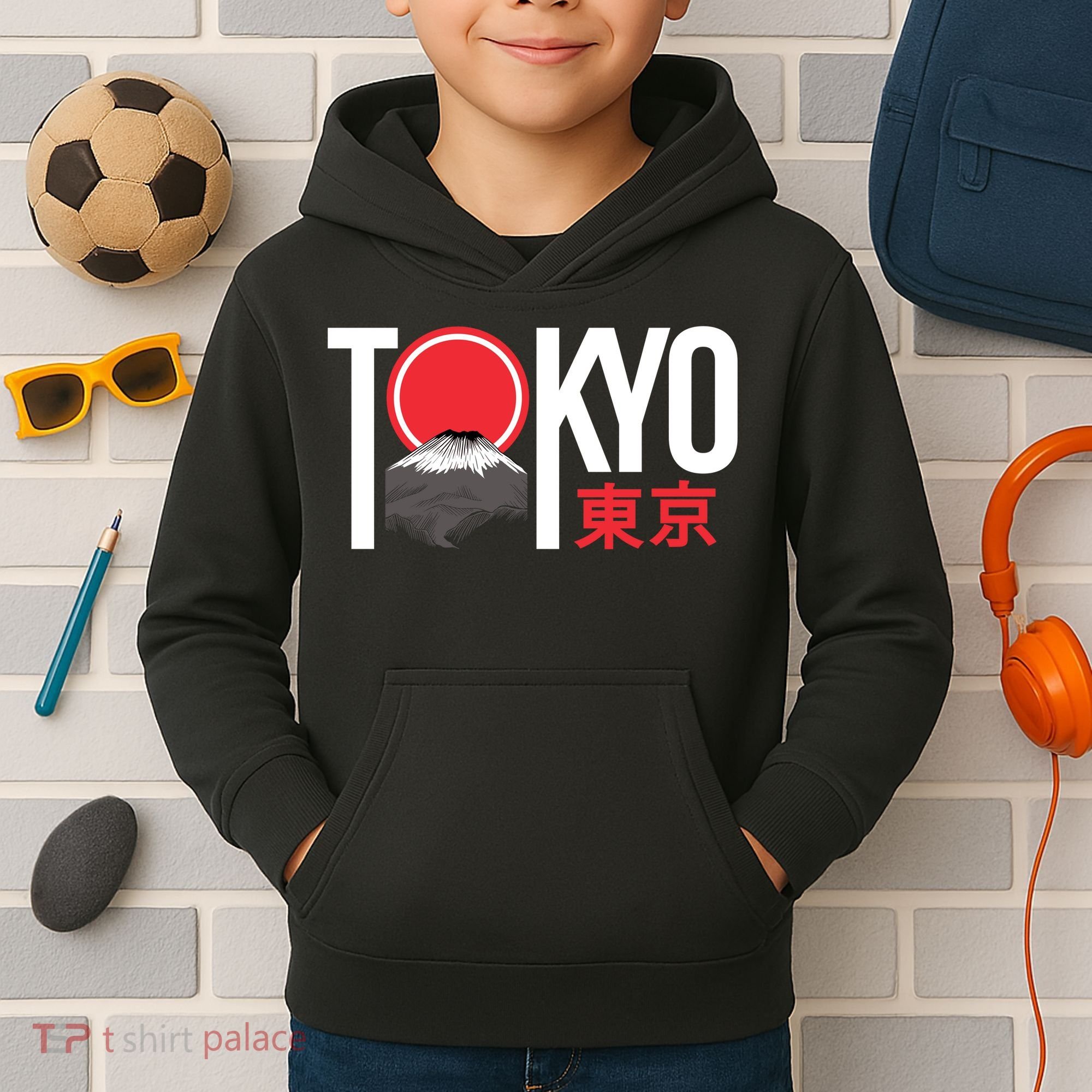 Tokyo Japan Kids Hoodie