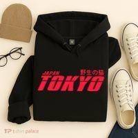 Tokyo Japan Wild Cat Hoodie thumb 4