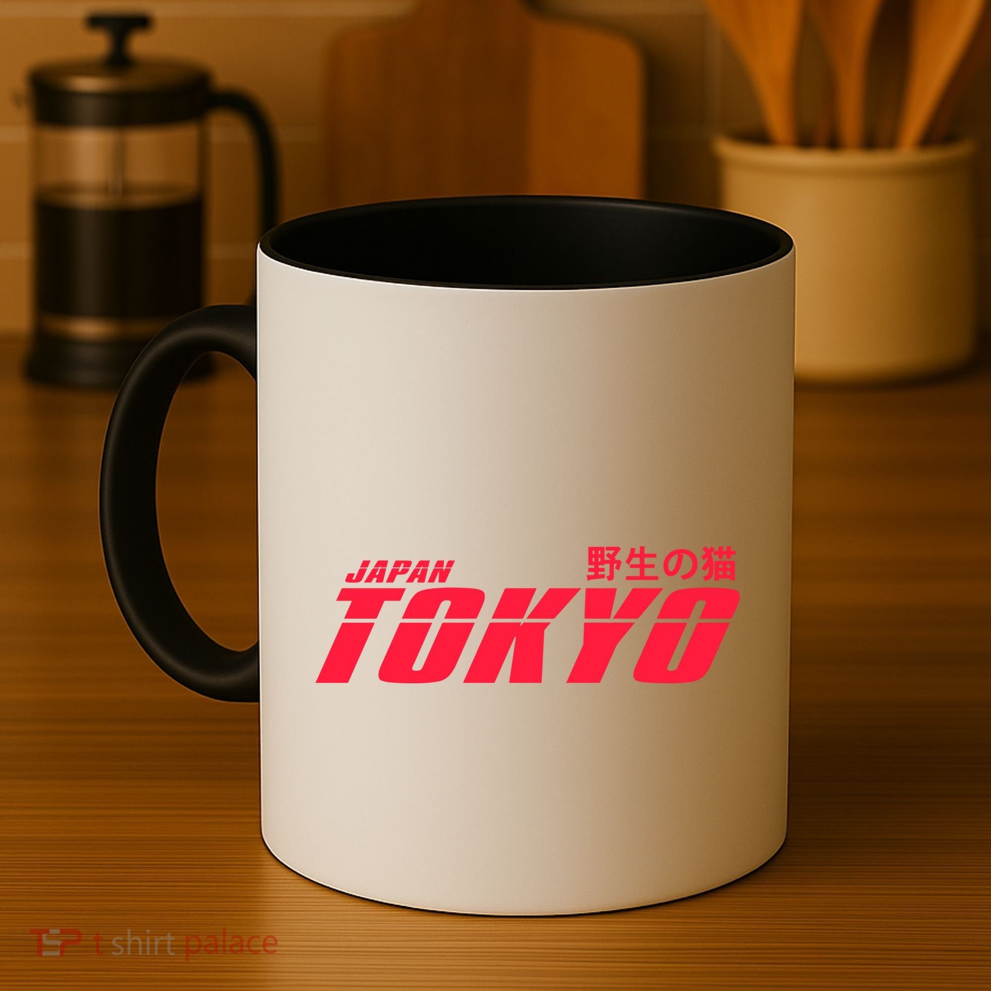 Tokyo Japan Wild Cat Coffee Mug