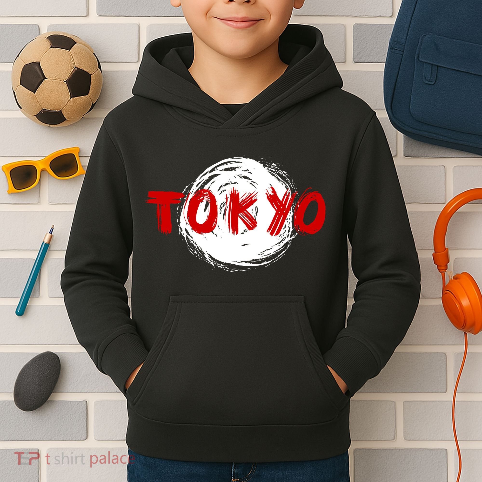 Tokyo Retro Kids Hoodie