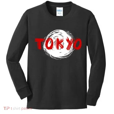 Tokyo Retro Kids Long Sleeve Shirt