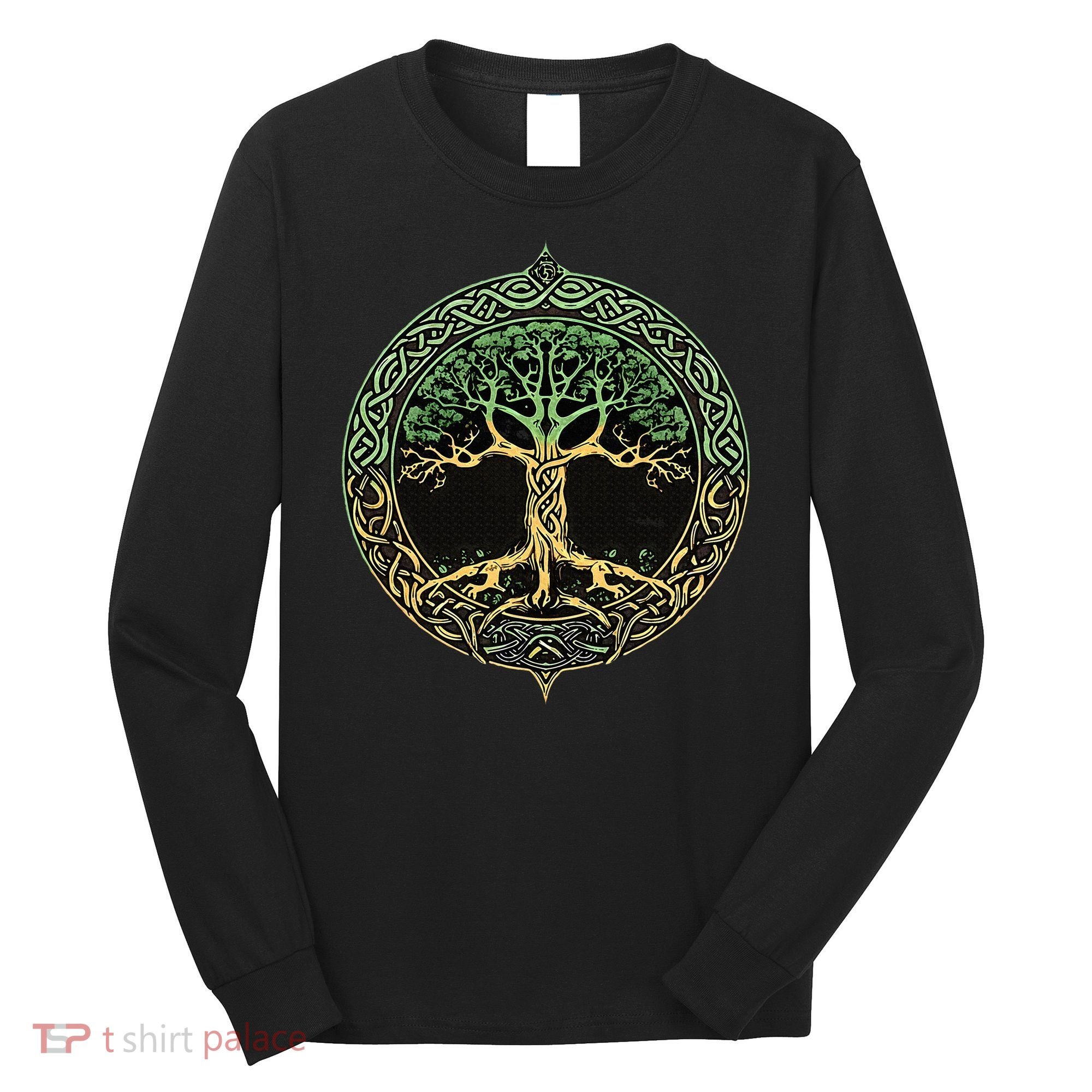 Tree Of Life Yggdrasil Long Sleeve Shirt