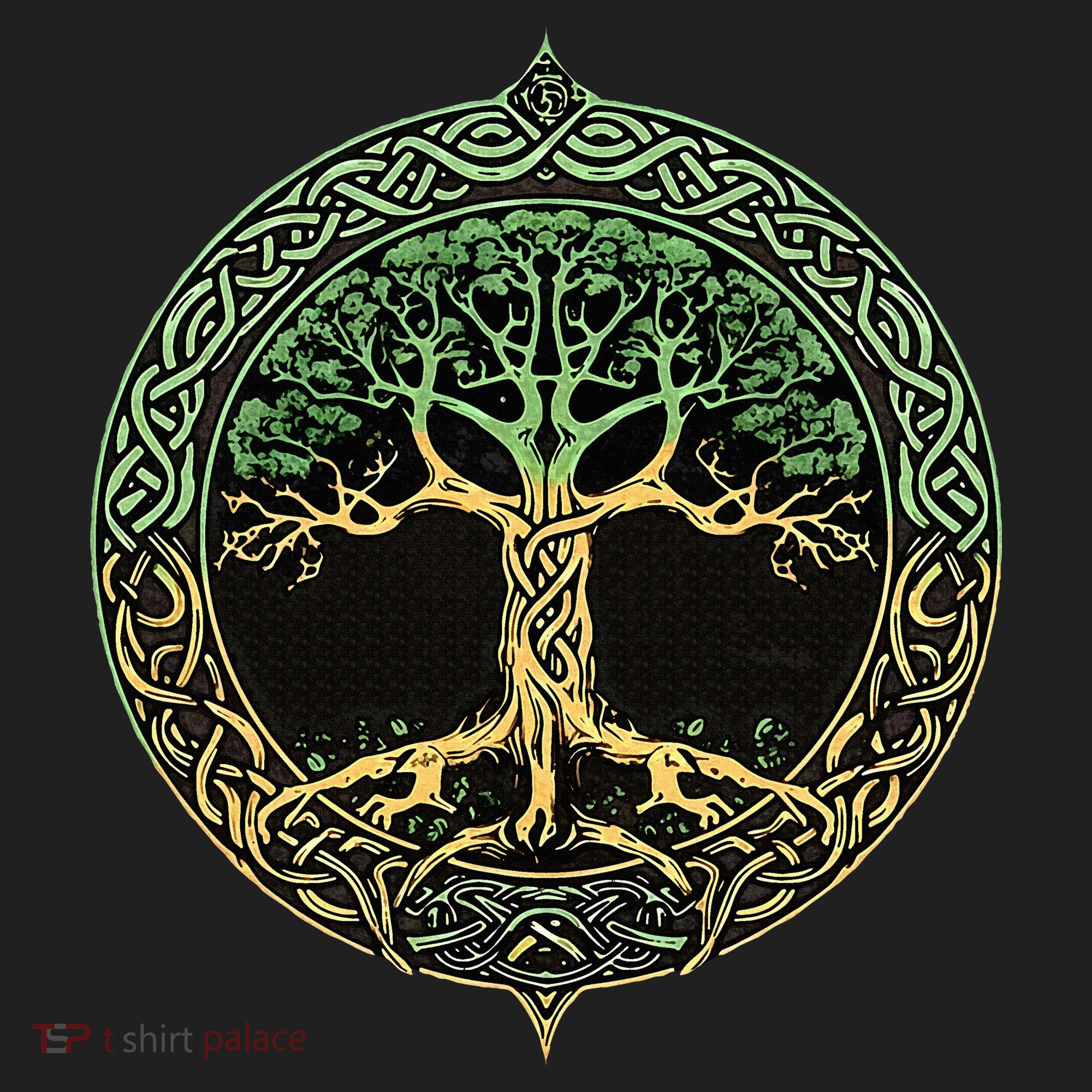 Tree Of Life Yggdrasil Beanie