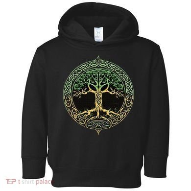 Tree Of Life Yggdrasil Toddler Hoodie