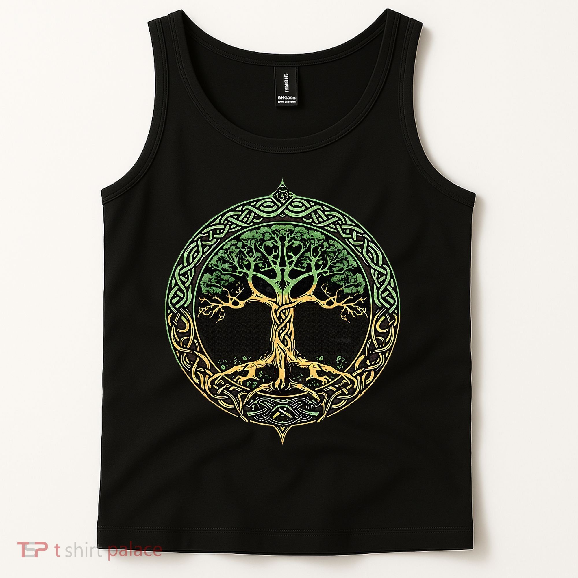 Tree Of Life Yggdrasil Tank Top