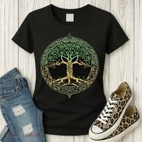 Tree Of Life Yggdrasil Women's T-Shirt thumb 3