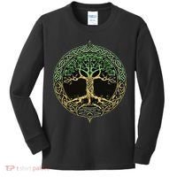 Tree Of Life Yggdrasil Kids Long Sleeve Shirt thumb 0
