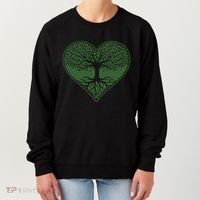 Tree Of Life Heart Nature Women's Sweatshirt thumb 0