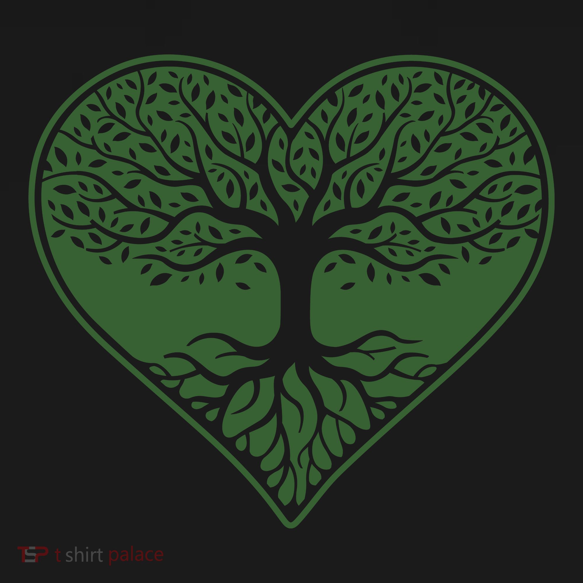 Tree Of Life Heart Nature Coaster