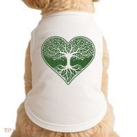 Tree Of Life Heart Nature Doggie Tank thumb 0