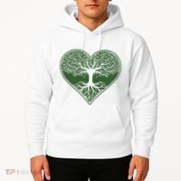 Tree Of Life Heart Nature Hoodie thumb 2