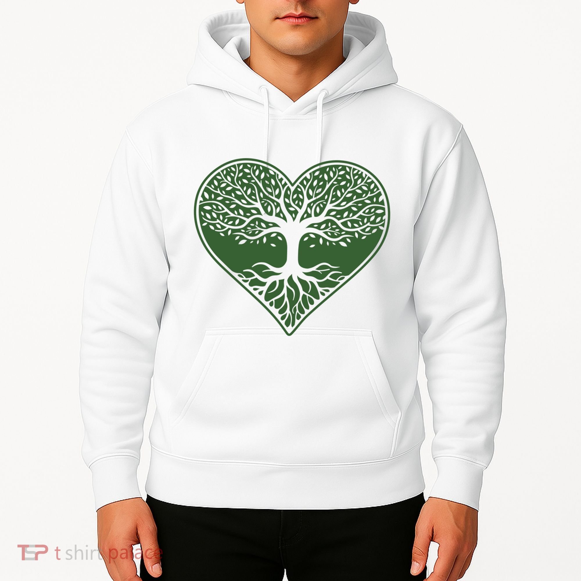 Tree Of Life Heart Nature Hoodie
