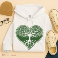 Tree Of Life Heart Nature Hoodie thumb 4