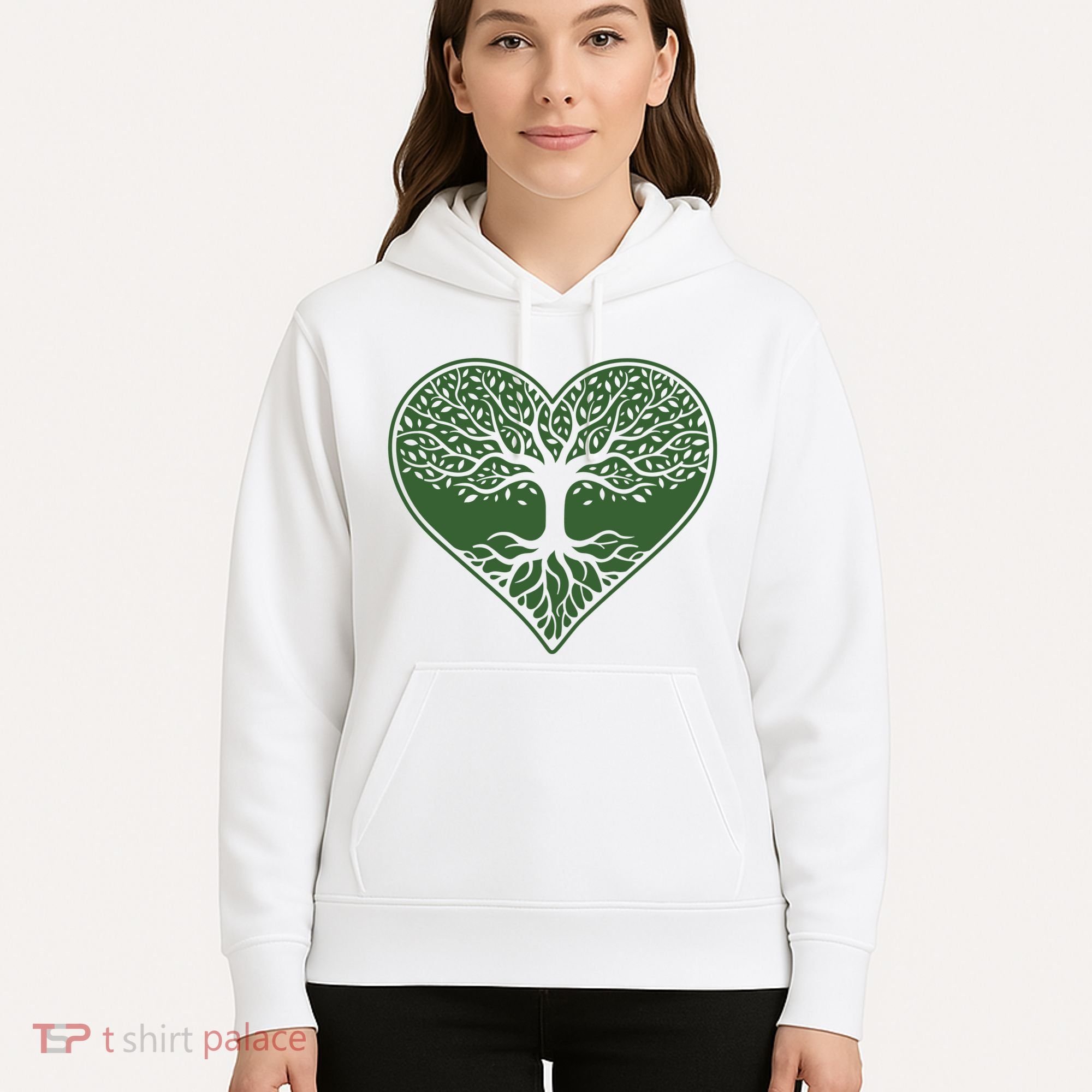 Tree Of Life Heart Nature Hoodie