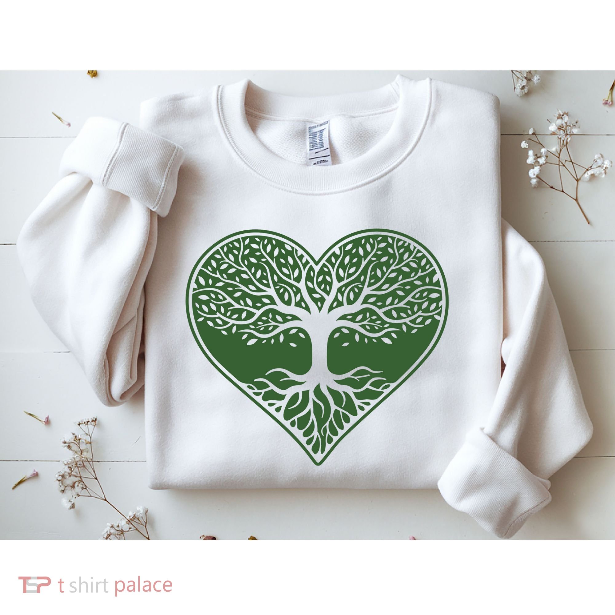 Tree Of Life Heart Nature Sweatshirt