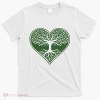 Tree Of Life Heart Nature T-Shirt thumb 0