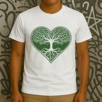Tree Of Life Heart Nature T-Shirt thumb 3