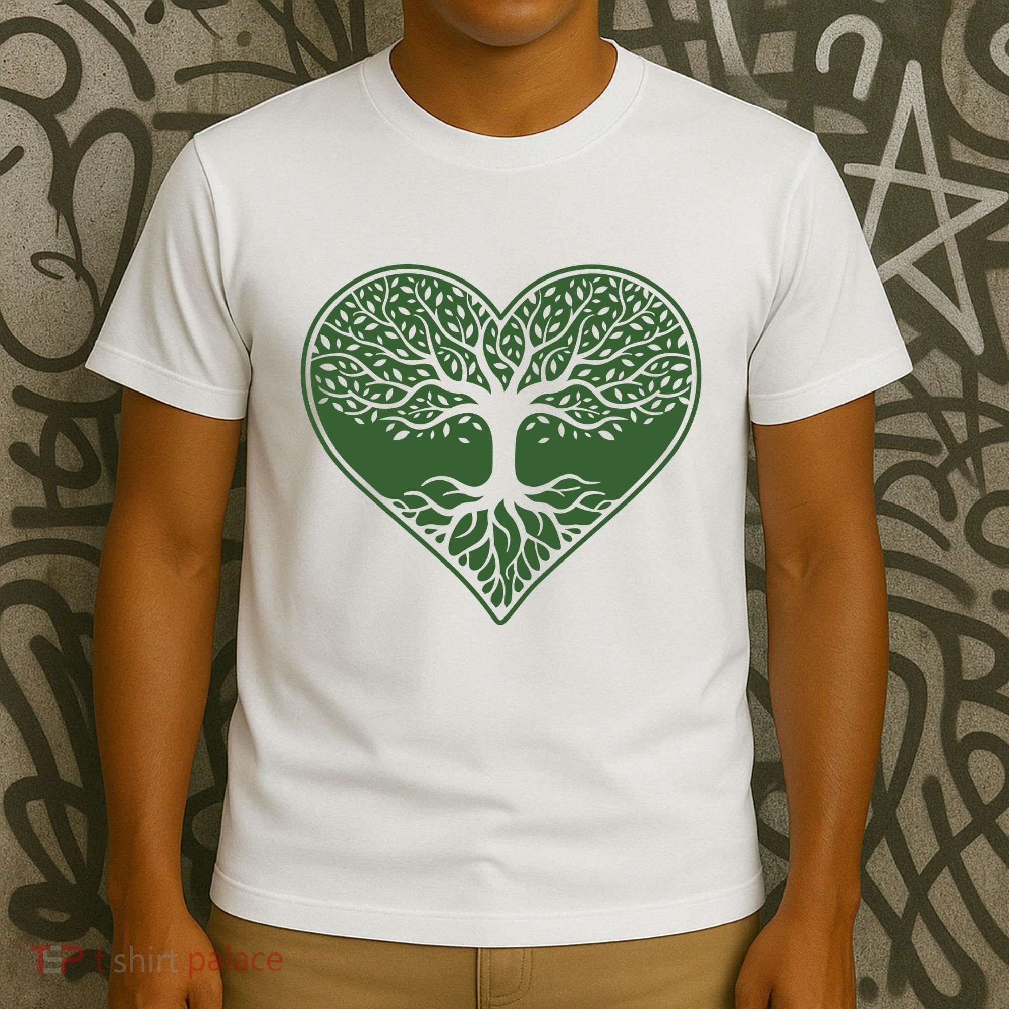 Tree Of Life Heart Nature T-Shirt