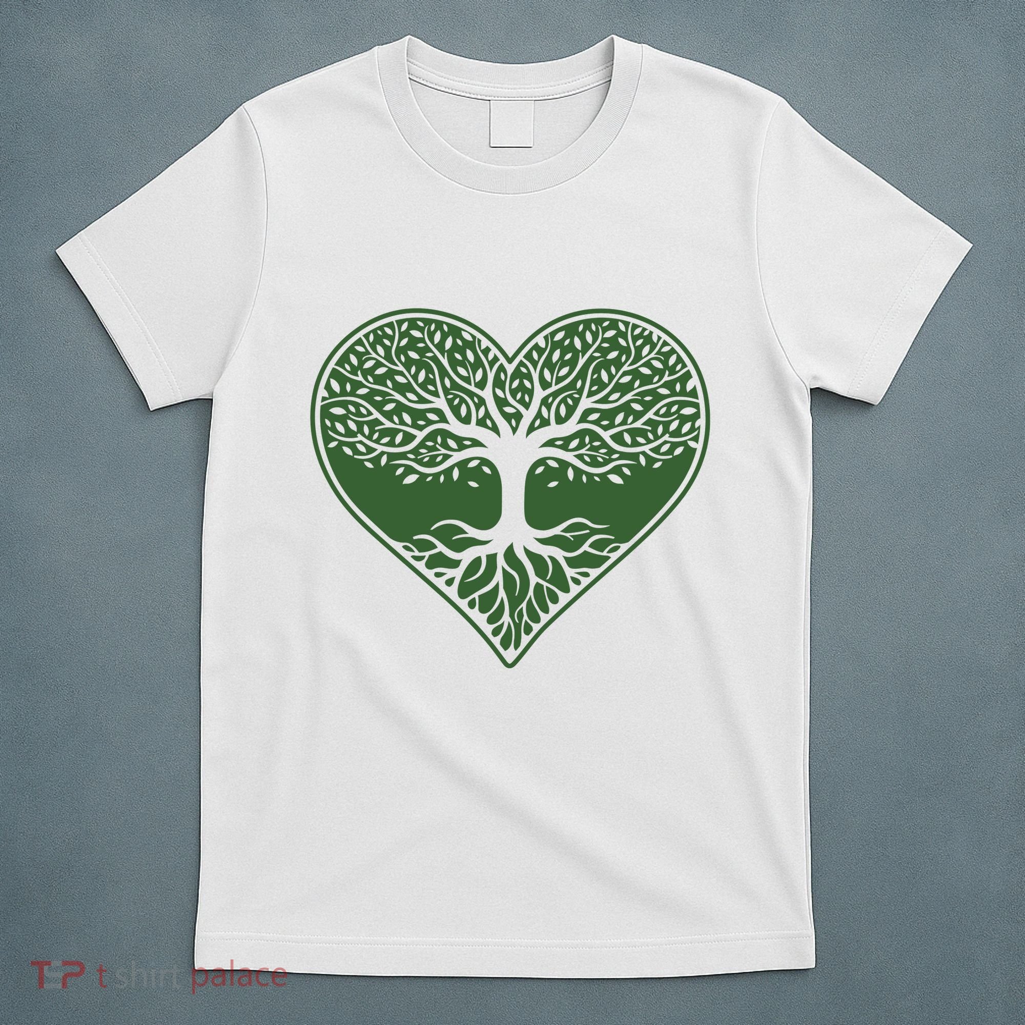 Tree Of Life Heart Nature T-Shirt