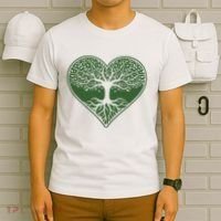 Tree Of Life Heart Nature T-Shirt thumb 6