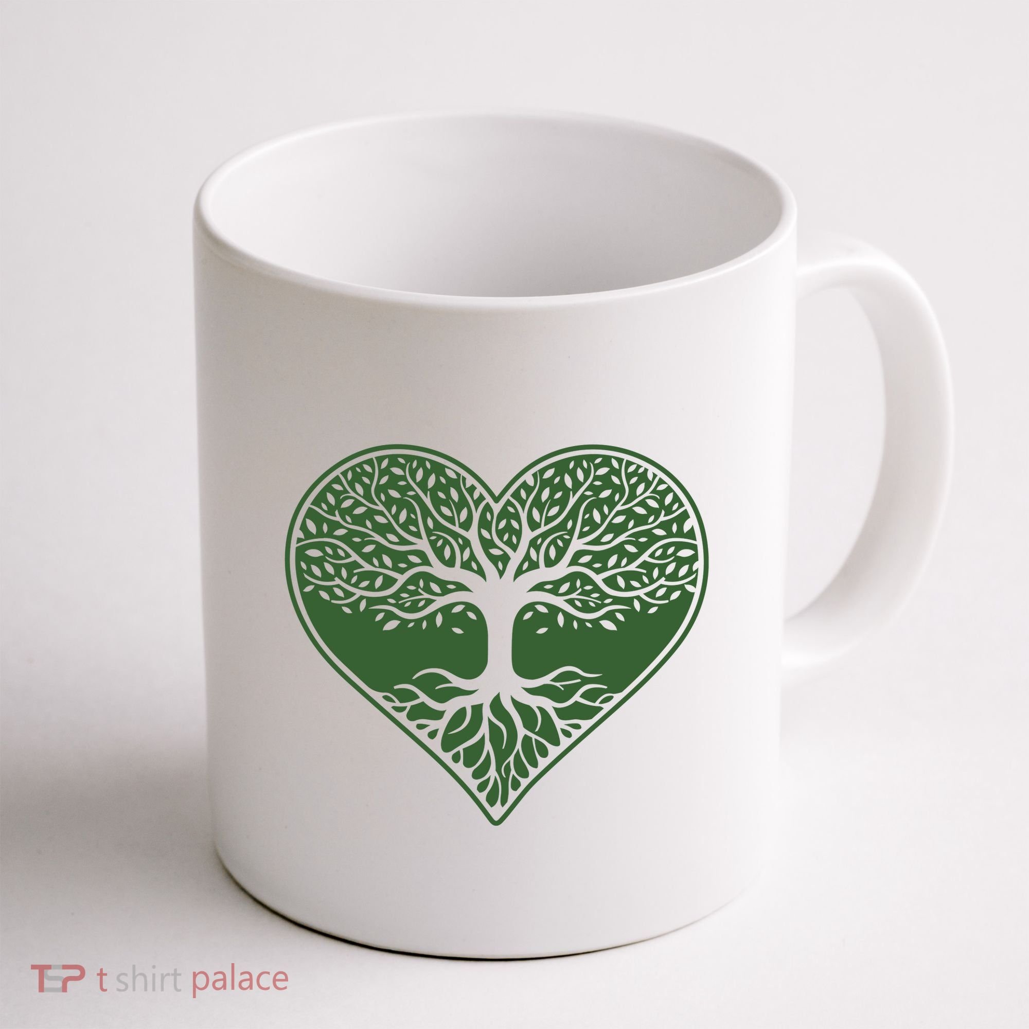 Tree Of Life Heart Nature Coffee Mug