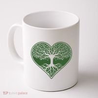 Tree Of Life Heart Nature Coffee Mug thumb 0