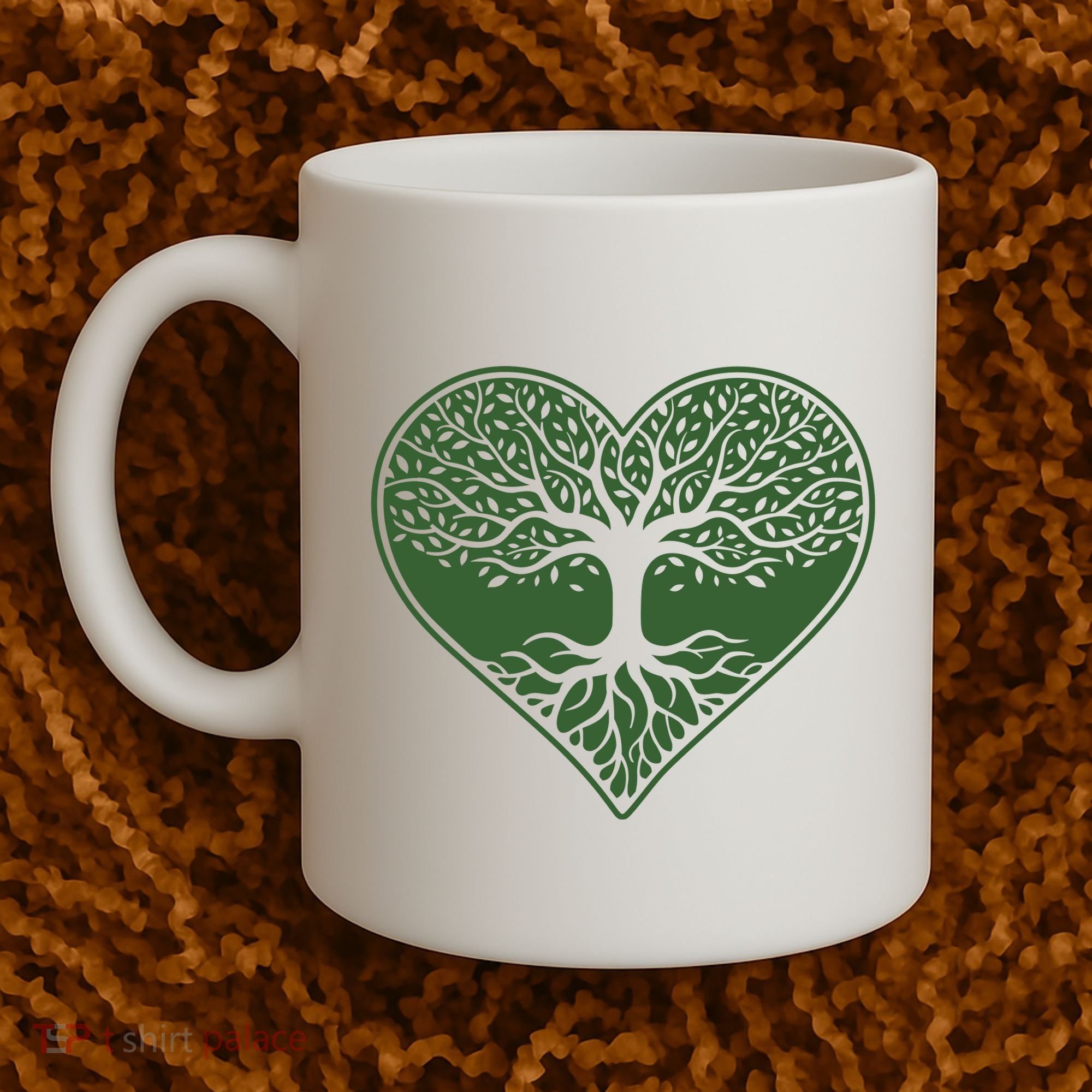 Tree Of Life Heart Nature Coffee Mug