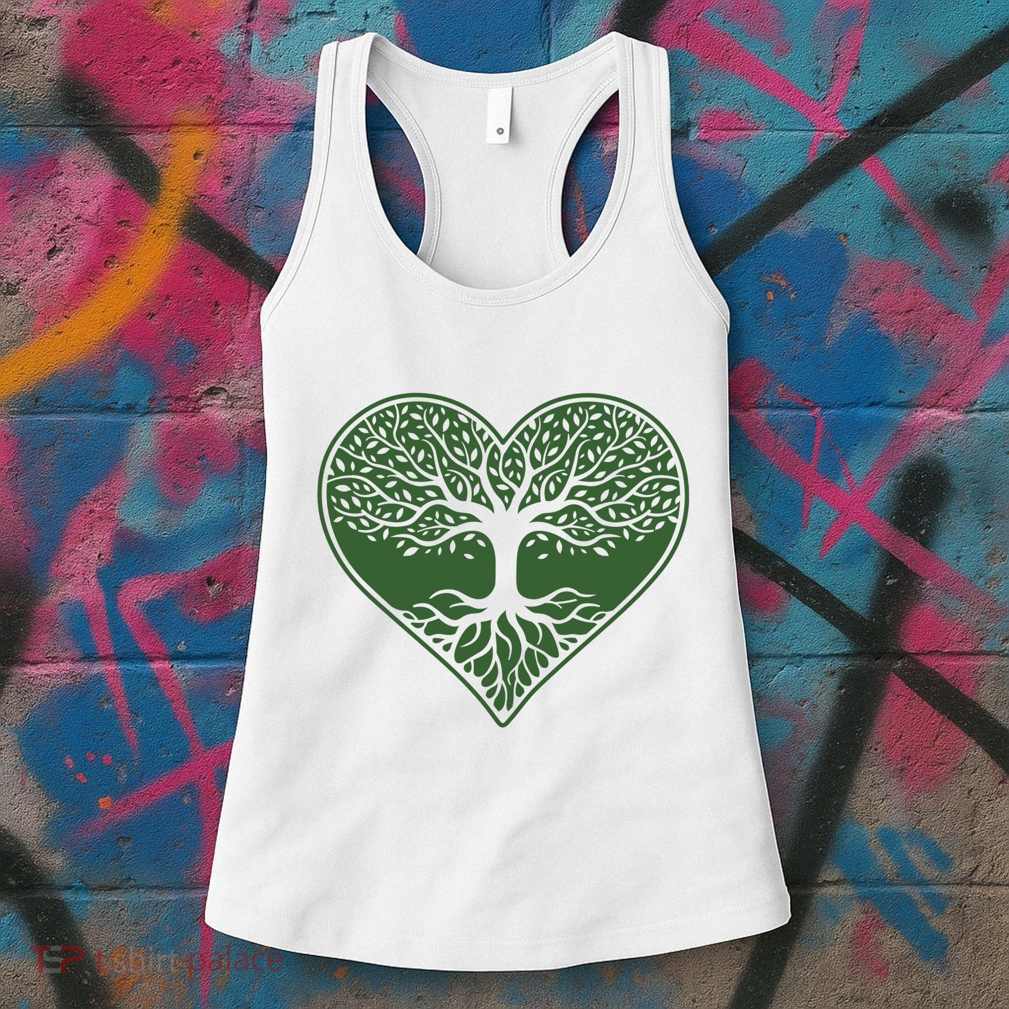 Tree Of Life Heart Nature Women's Tank Top