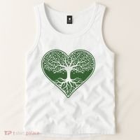 Tree Of Life Heart Nature Tank Top thumb 2