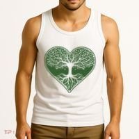 Tree Of Life Heart Nature Tank Top thumb 3